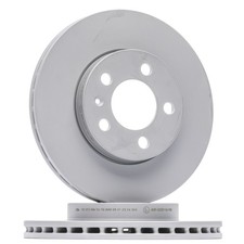 2x ATE Disque de frein Avant pour VW Polo VI (AW1, BZ1) pour SKODA Kamiq (NW4)