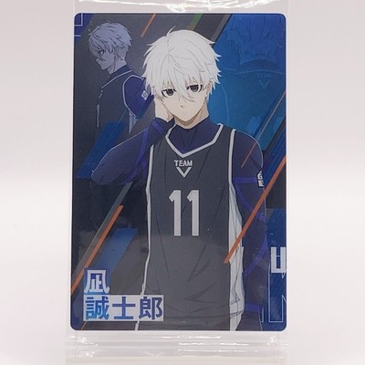 Blue Lock Wafer Card Seishiro Nagi Clear Card Bandai Made In Japan Anime Manga