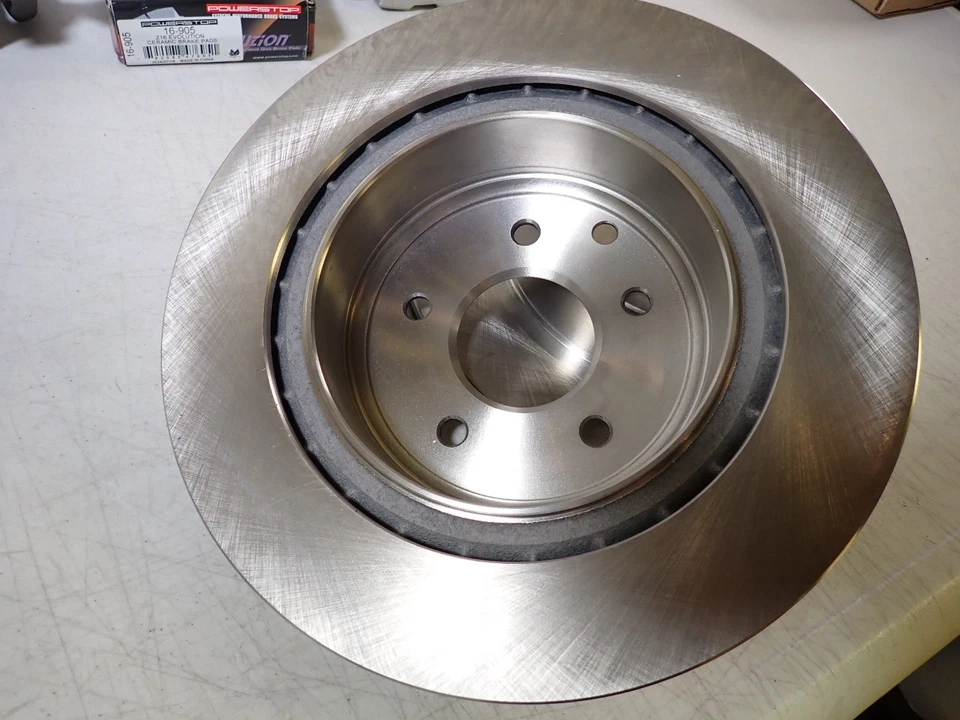 PowerStop Disc Brake Kit Rear w Calipers, Pads Rotors Fits Infiniti G25 G37 - Image 4 of 4