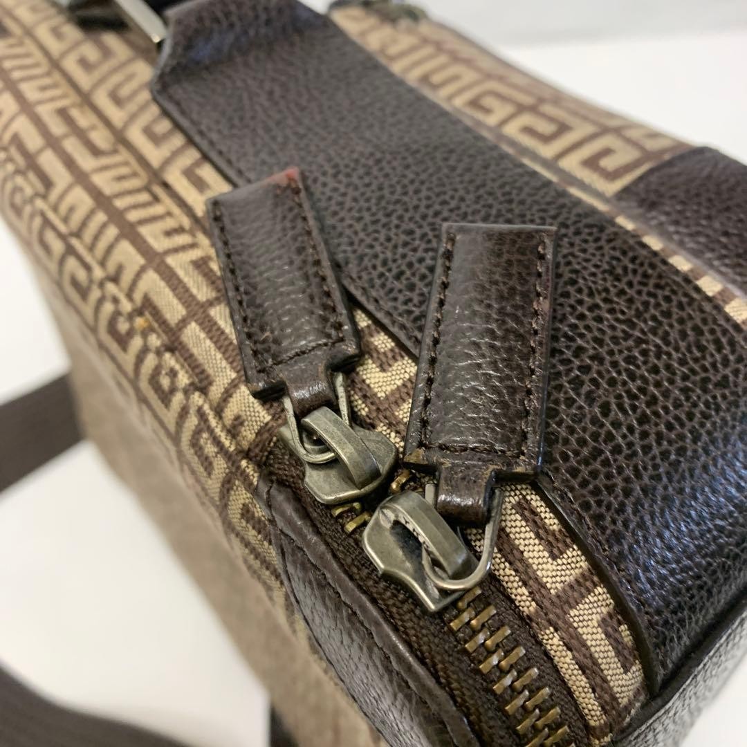 Givenchy Shoulder Bag Canvas Brown Authentic F0210402 thumbnail 16