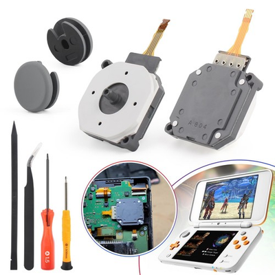 #ad Joysticks Controller 3D Analog Sensor Module Thumbstick Circle Pad Cap 3DS XL $19.19
