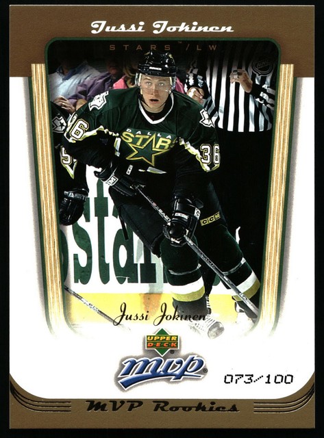 2005-06 Upper Deck MVP #426 Jussi Jokinen Gold #/100