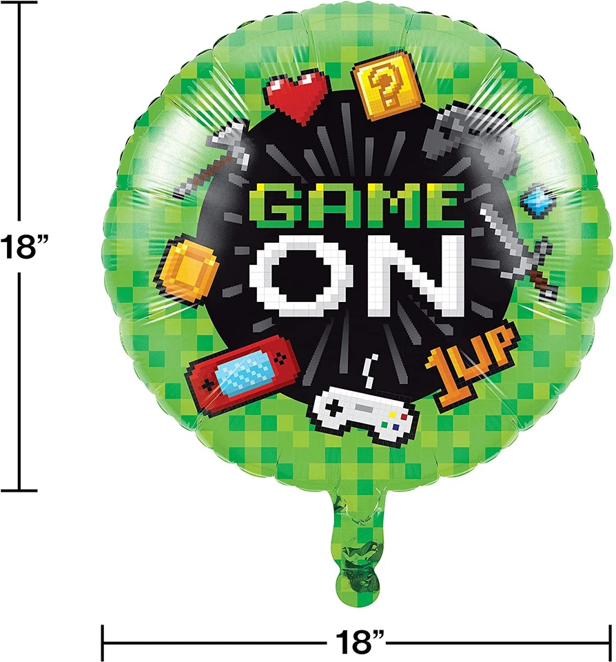Creative Converting METALLIC BALLOON 18", 18x18in, Multicolor - Image 2 of 2
