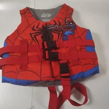 SwimWays Marvel Spider-Man Life Jacket (Unisex), for Kids 33-55lbs