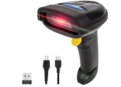 NETUM Barcodeleser 2D QR 1D Barcode Scanner Kabellos USB