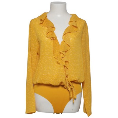 Loavies, Body, Größe: S, Gelb, Polyester, Gepunktet, Damen #oDY