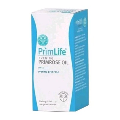 Naturprodukt Primlife Nachtkerzenöl 500 mg x100 Weichkapseln