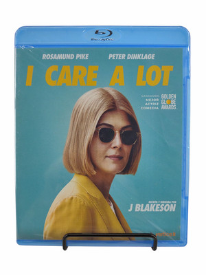 I Care A  Lot (Blu-ray, 2020, REGION B) Rosamund Pike. New Sealed