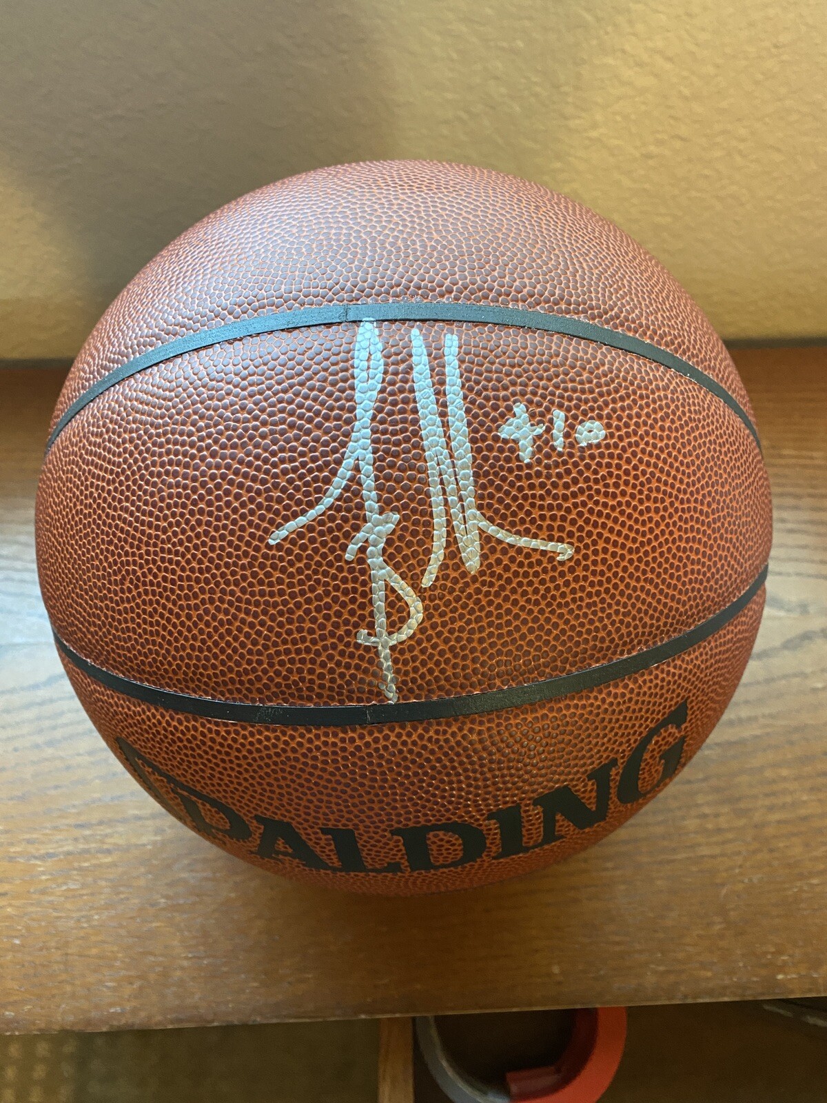 Mike Bibby Autographed Signed Sacramento Kings Auto Spalding NBA Basketball PSA COA Arizona 