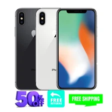 Apple iPhone X GSM/CDMA 64GB 256GB Unlocked At&t T-Mobile Verizon LTE