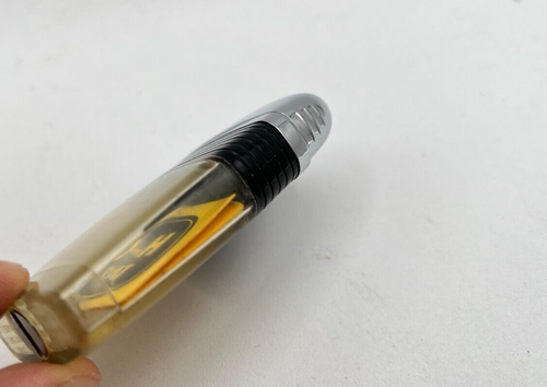 Vintage Scripto D-H Cat Dean-Hanes Machinery VU-Lighter w/ Black Band READ AS-IS - Picture 4 of 13