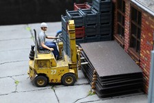 TAKRAF DFG 1002 Diesel Stapler H0 1:87 Gabelstapler Modell Bausatz 3D Druck DDR