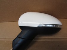 12 13 14 Kia Rio Driver Side Mirror Left Lh 2012 2013 2014 Glacier White