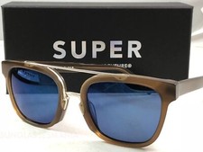 RetroSuperFuture Akin Deep Brown GA1 Sunglasses SUPER 54mm NIB