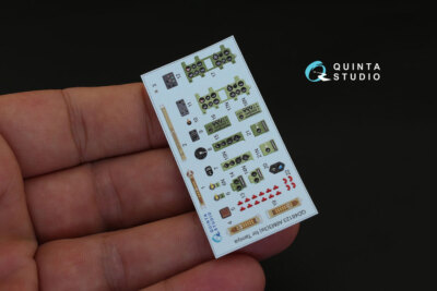 1/48 Mitsubishi A6M3 Zero 3D Printed & Coloured Interior Decal Parts for Tamiya