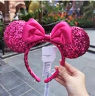 Orchid Hot Pink Magenta Disney'Parks Minnie Mouse Ears Headband Sequin