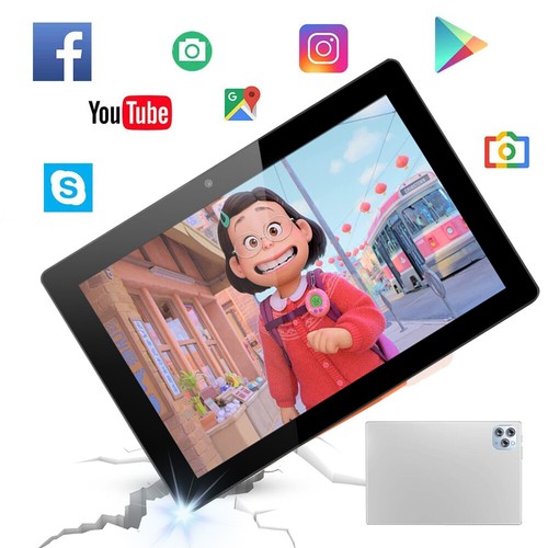 10" WIFI Kids Tablet Android 12 Tablets Pad 32G 64GB HD Quad-Core w/ Dual Camera - Picture 39 of 74