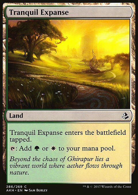 Magic the Gathering MTG Tranquil Expanse (286) Amonkhet   LP