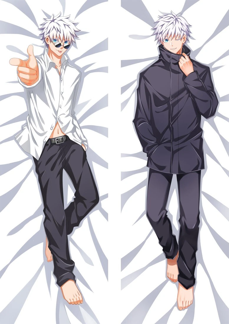 New Gojo Satoru Body Pillow Cover Anime 150x50cm