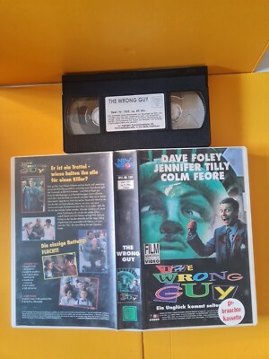 VHS(1.1) The Wrong Guy mit Dave Foley Und  Jennifer Tilly 