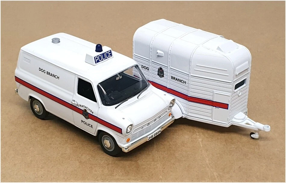 Vanguards 1/43 Scale VA06615 - Ford Transit Van & Trailer Strathclyde Police Dog - Image 4 of 4