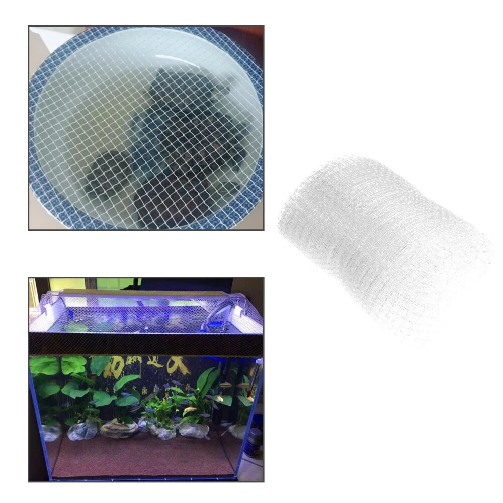 Mesh Netting Aquarium Screen Net DIY Fish Tank Mesh Screen Net Air