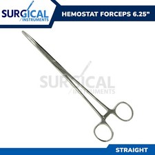 6" Straight Hemostat Forceps Locking Clamps Stainless Steel German Grade