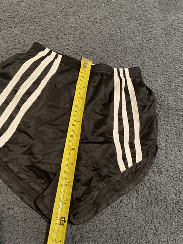 Black Stripes Vintage Boys Athletic Shorts, Size X-small(24-26) NWOT, - Picture 8 of 13