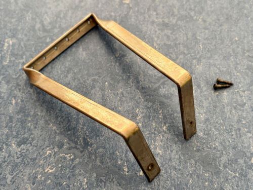 Nickel Plated Archtop Guitar Tailpiece, Kay, Harmony, Silvertone, Stella