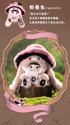 Nommi 400% Mushroom Cap Series Vinyl Blind Box Surprise Gift One