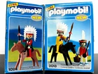 Playmobil LYRA 2013 & 1024 Indian Couple & War Chief -Vintage 1978-SEALED IN BOX