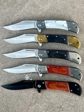 (WHOLESALE LOT x 10) ElitEdge Classic S.Steel Spring Assisted Pocket Knife - 009