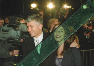 Foto Politiker ZORAN DJINDJIC Pressefoto Aufnahme 2000 Ministerpräsident Serbien