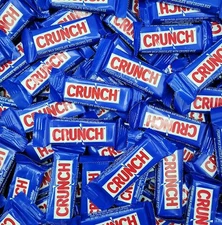 CRUNCH Chocolate Snack Crunchy Bar-Creamy Milk Chocolate & CRISPY RICE-BULK VALU