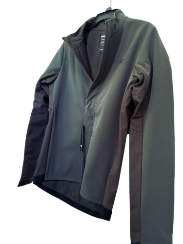 Oakley Mens Dark Green Brush Full Zip Elements Pockets Thermal Jacket Sz M New - Picture 4 of 9