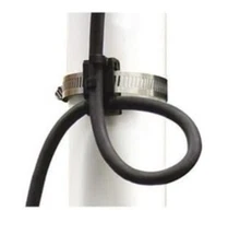 SJE-RHOMBUS 16/18 Guage Cable Clamp Assembly , ABS Plastic Stainless