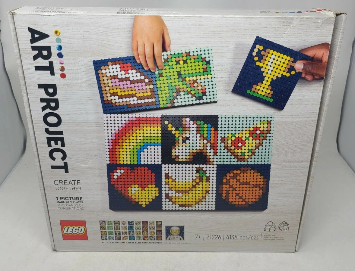 New sealed LEGO Art Art Project Create Together 21226 Building Kit
