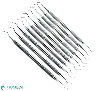 10 Pcs Professional Dental Restorative Standard Excavator Premium Instruments 
