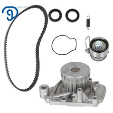 Timing Belt Water Pump Kit For 01-05 Honda Civic DX LX EX HX GX 1.7L L4 SOHC 16v