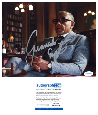 Giancarlo Esposito Breaking Bad Autograph Signed 8x10 Photo ACOA