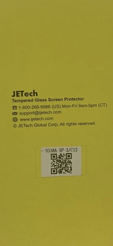 Jetech Screen Tempered Glass Protector iPad Pro 9.7 Air 1 & 2 Stretch Resistant - Image 4 of 4