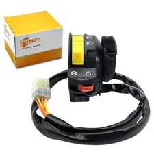 Handlebar Switch Start Stop Headlight for Suzuki Quadmaster/Quadrunner 500 LTA/F
