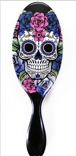 Wet Brush Skull Rose Edition  Purple - Picture 1 of 2