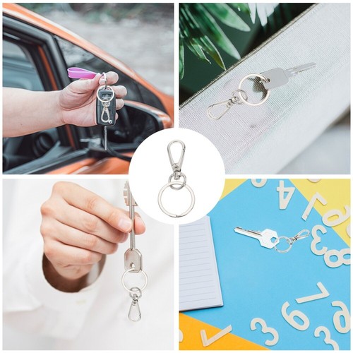 Creative Keychain Heavy Duty Key Chain Key Chain Clip Car Keychain - Imagen 9 de 12