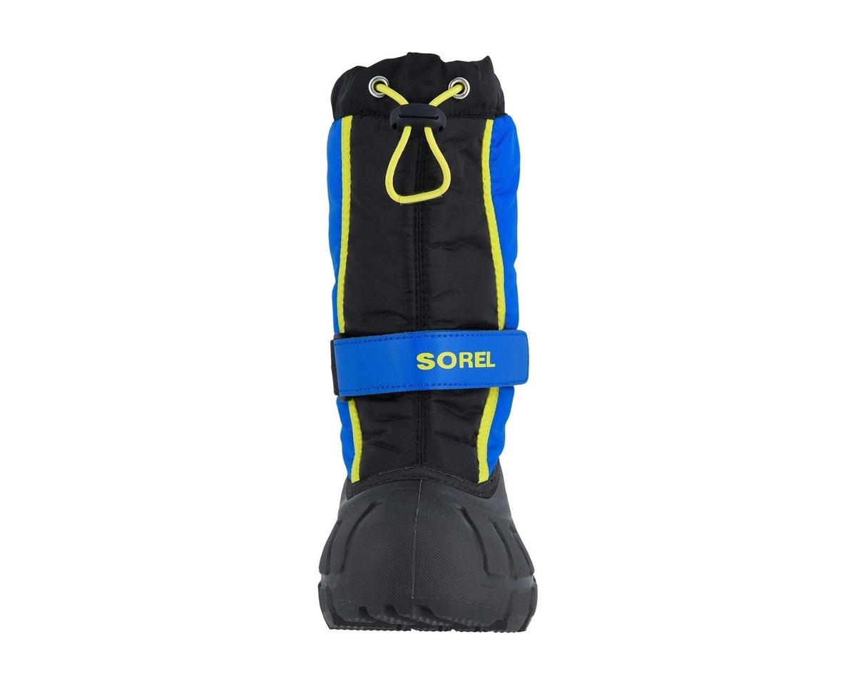 SOREL Z52108 Kids Blue Nylon Flurry Waterproof Insulated