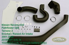 NISSAN NAVARA D22 (to fit) 2001-2006 / Snorkel / Raised Air Intake VC34NI0201