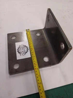 Steel Angle Bracket x 10mm Thick x 200mm RSJ Bolt on Support Beam