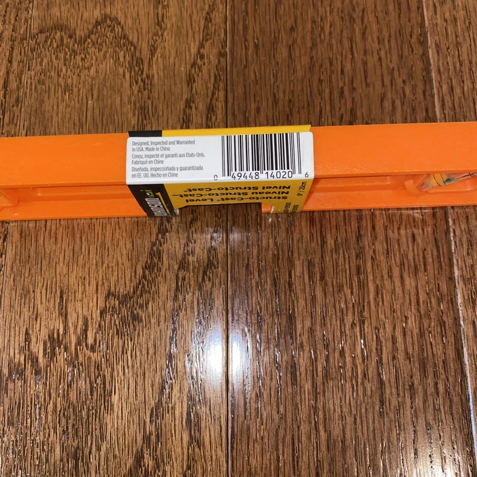 BRAND BEW 10 PACK | Plastic Torpedo Level,No 1402-0900,  Johnson Level & Tool, - Image 3 of 3