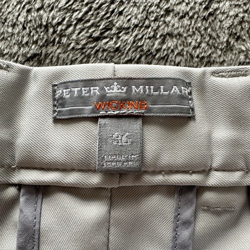 Peter Millar Wicking pantaloncino golf uomo taglia 36 beige panna bianco - Foto 5 di 12