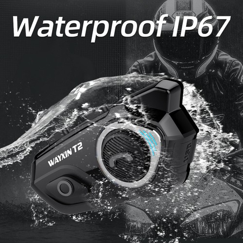 WAYXIN Motorradhelm-Gegensprechanlage 2-Wege 30M -Headset O8K8 - Bild 5 von 12